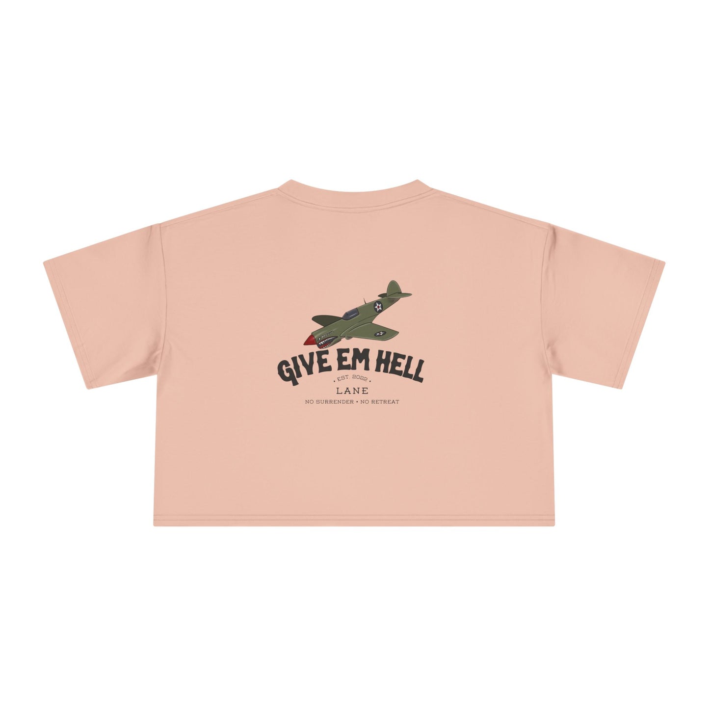 Give Em Hell - Cropped Tee