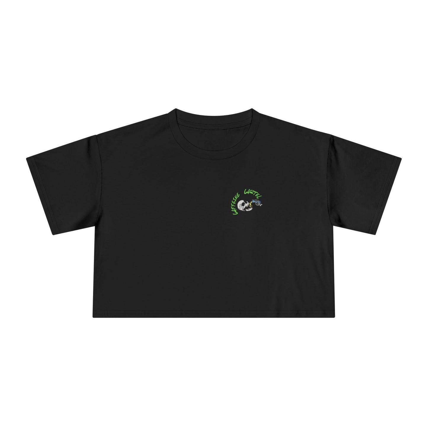 Caffeine Cartel - Cropped Tee