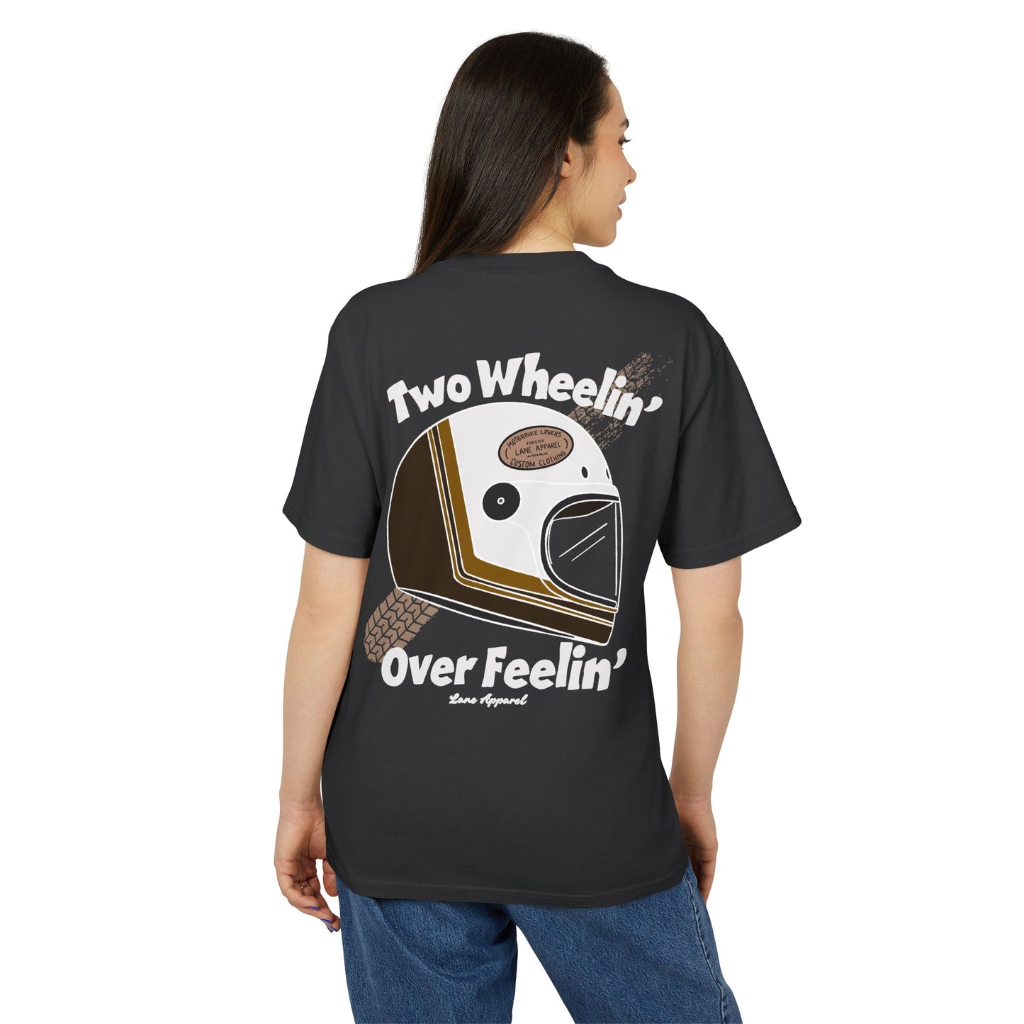 Two Wheels - Vintage Graphic Tee