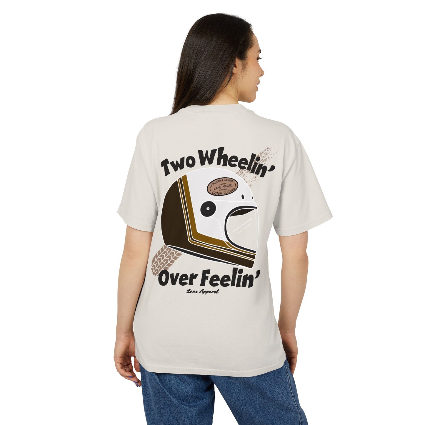 Two Wheels - Vintage Graphic Tee