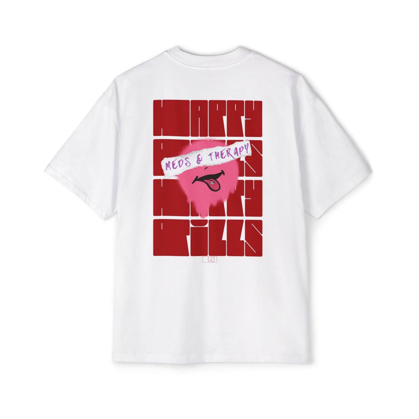 Meds & Therapy - Pink & Red