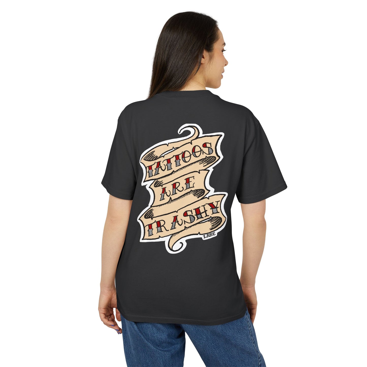 Tattoos Are Trashy - Vintage Graphic Tee