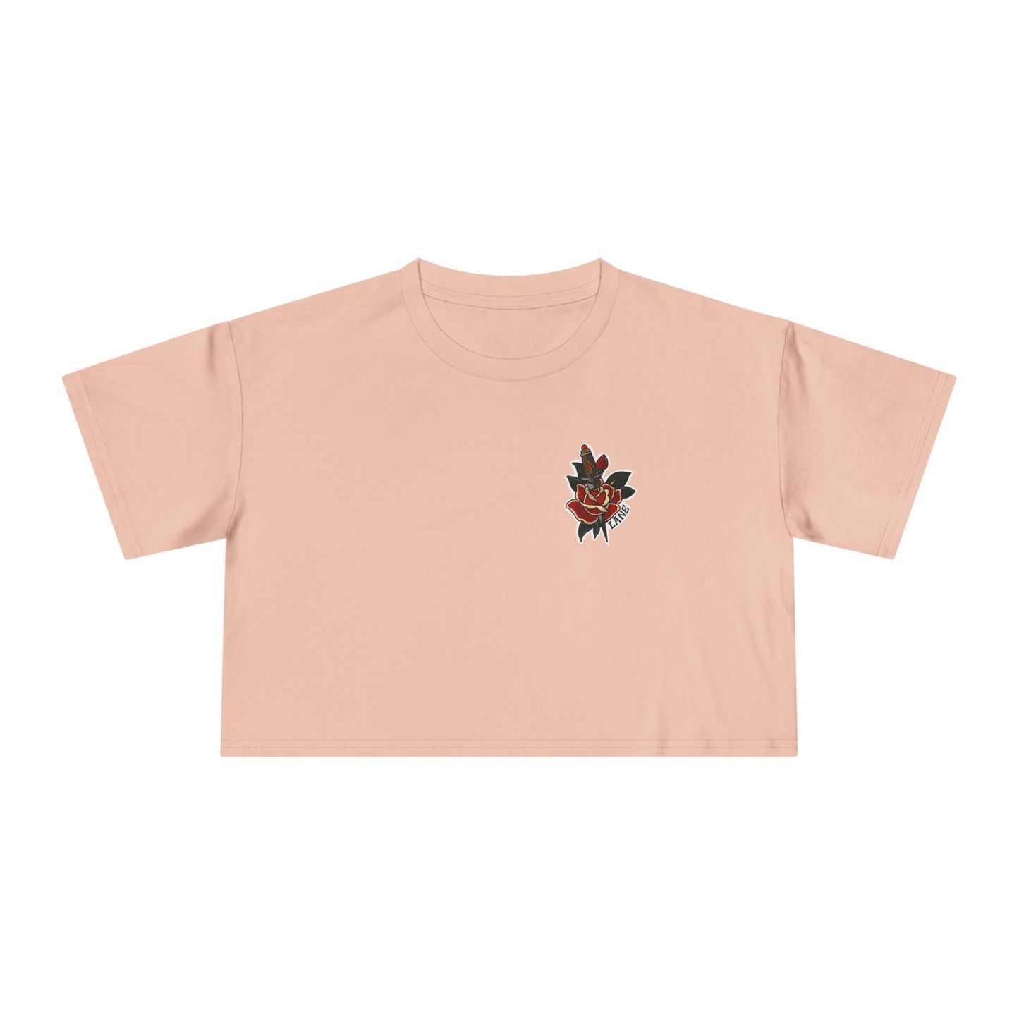 Tattoos Are Trashy - Cropped Tee
