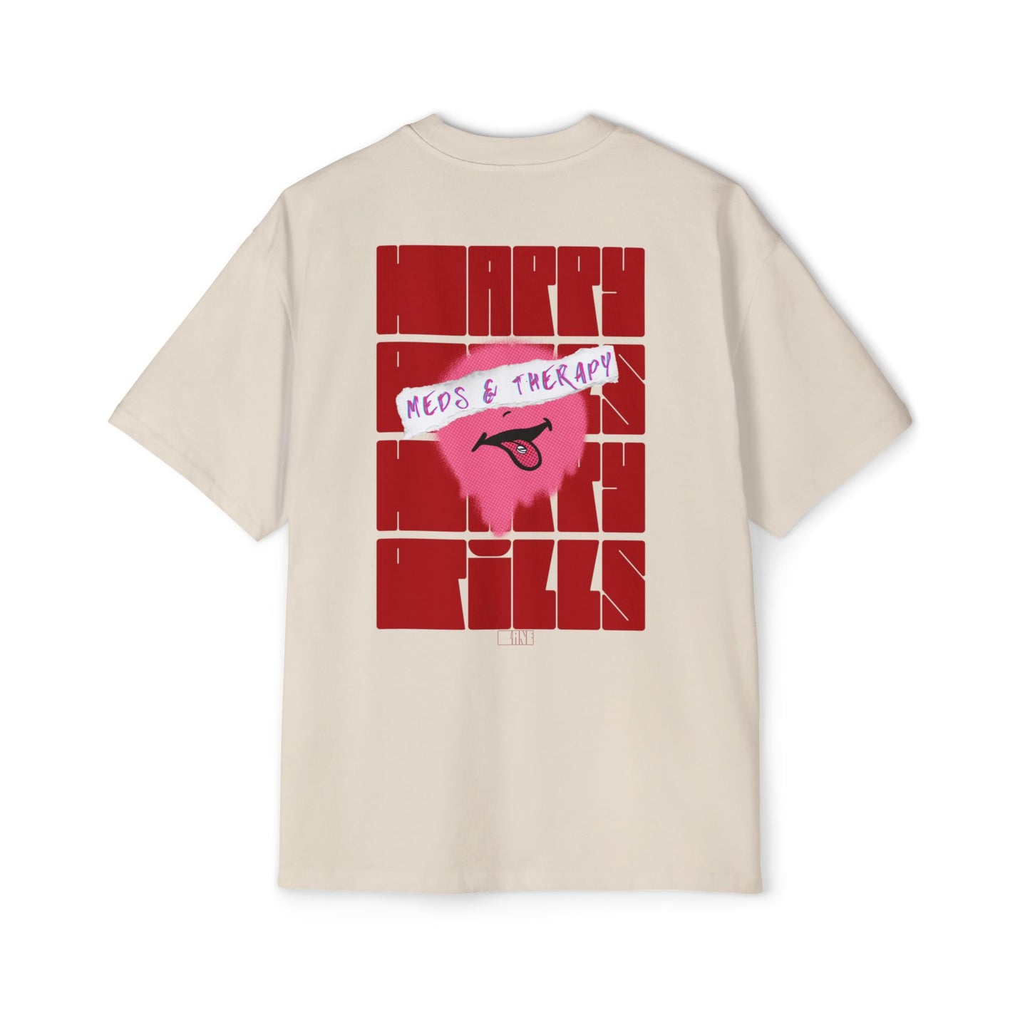 Meds & Therapy - Pink & Red